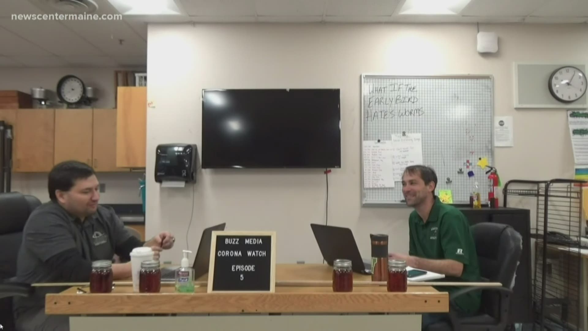 The daily morning show at Leavitt H.S. helps teachers connect with students.