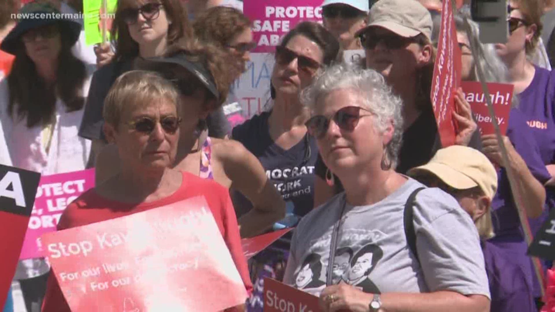 Protesters Rally Kavanaugh Nomination 