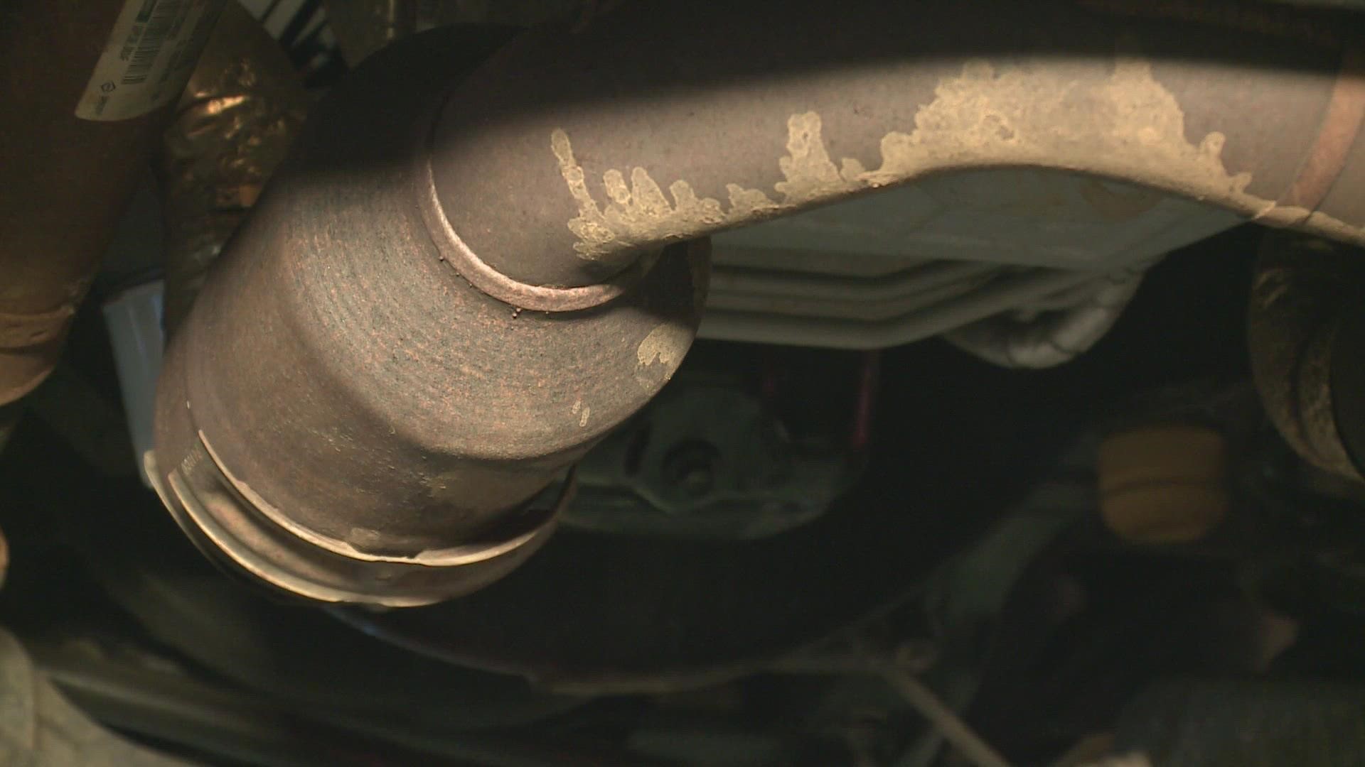 Police say it would have cost over $2 million to replace the 1,000 stolen catalytic converters that were confiscated.