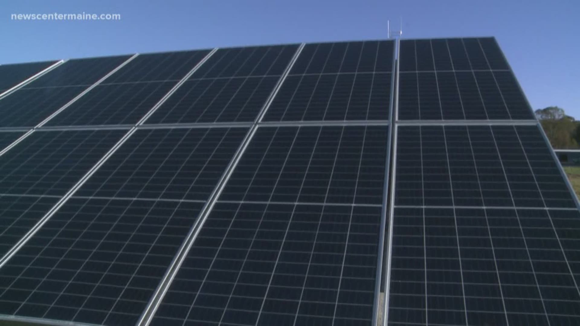 The city of Bangor is taking steps toward going solar.