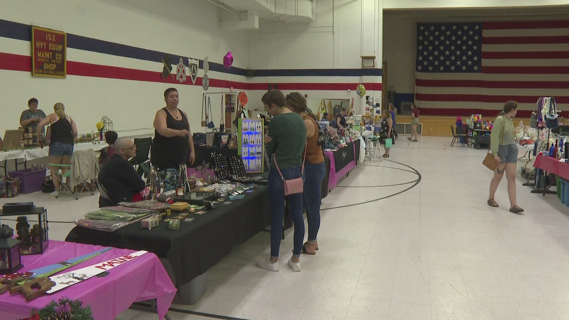 The Giving Tree of Maine which helps people in need hosted a fundraising Artisan and Vendor fair in Augusta.