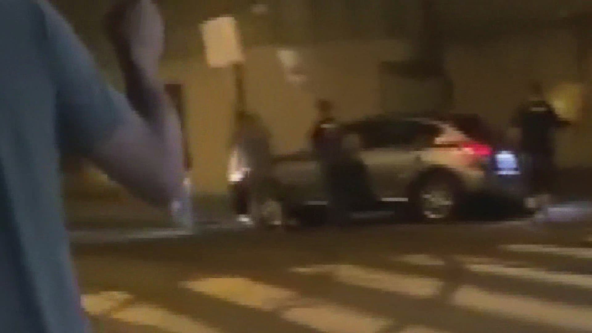 Police investigate video appearing to show car, picketer colliding as BIW strike heats up
