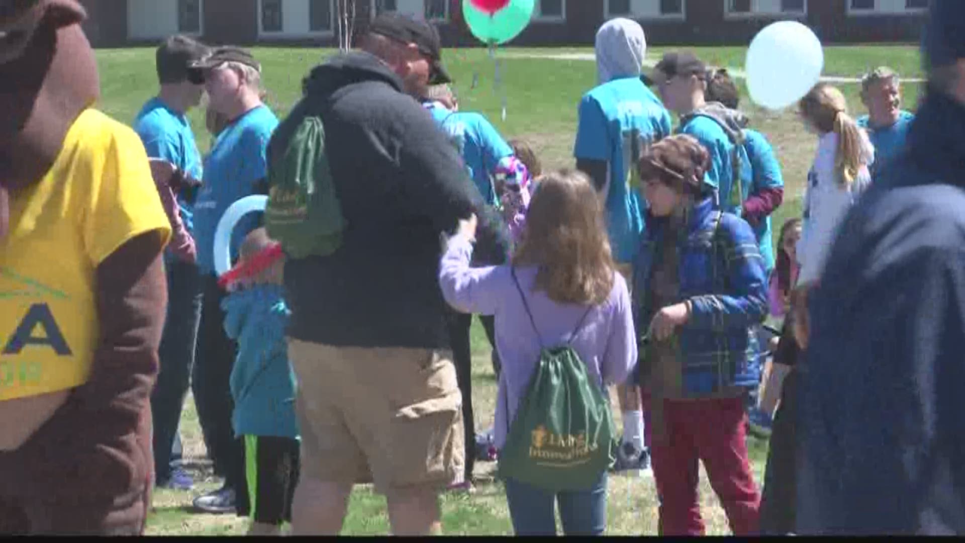 Annual walk for autism brings 'different' families together.