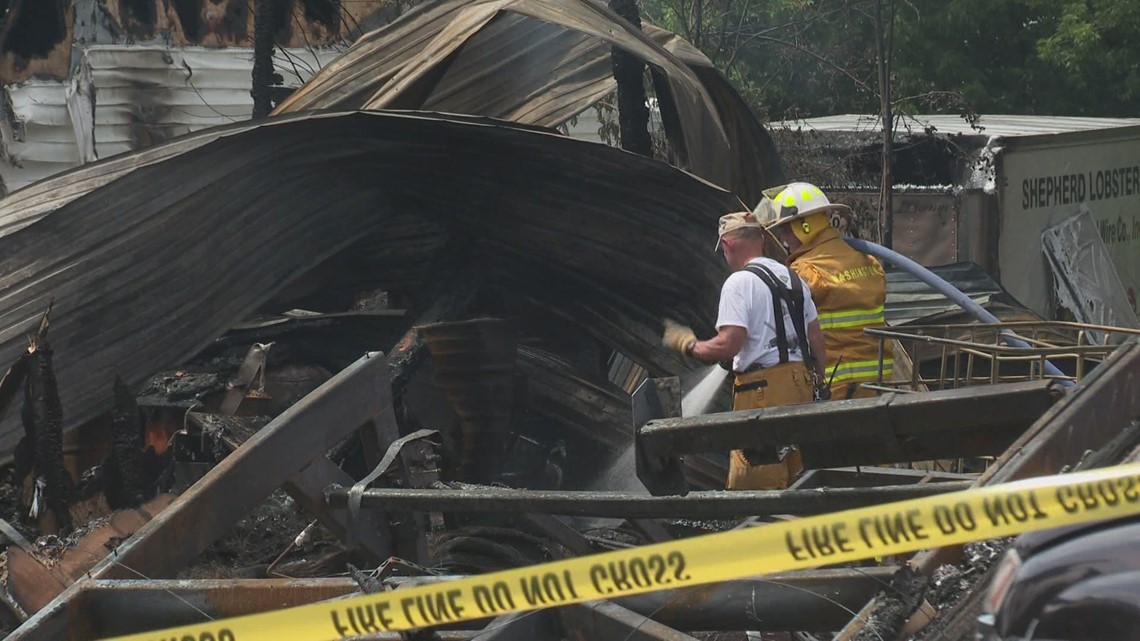 Fire that destroyed 'Ron's Auto Sales and Salvage' is being