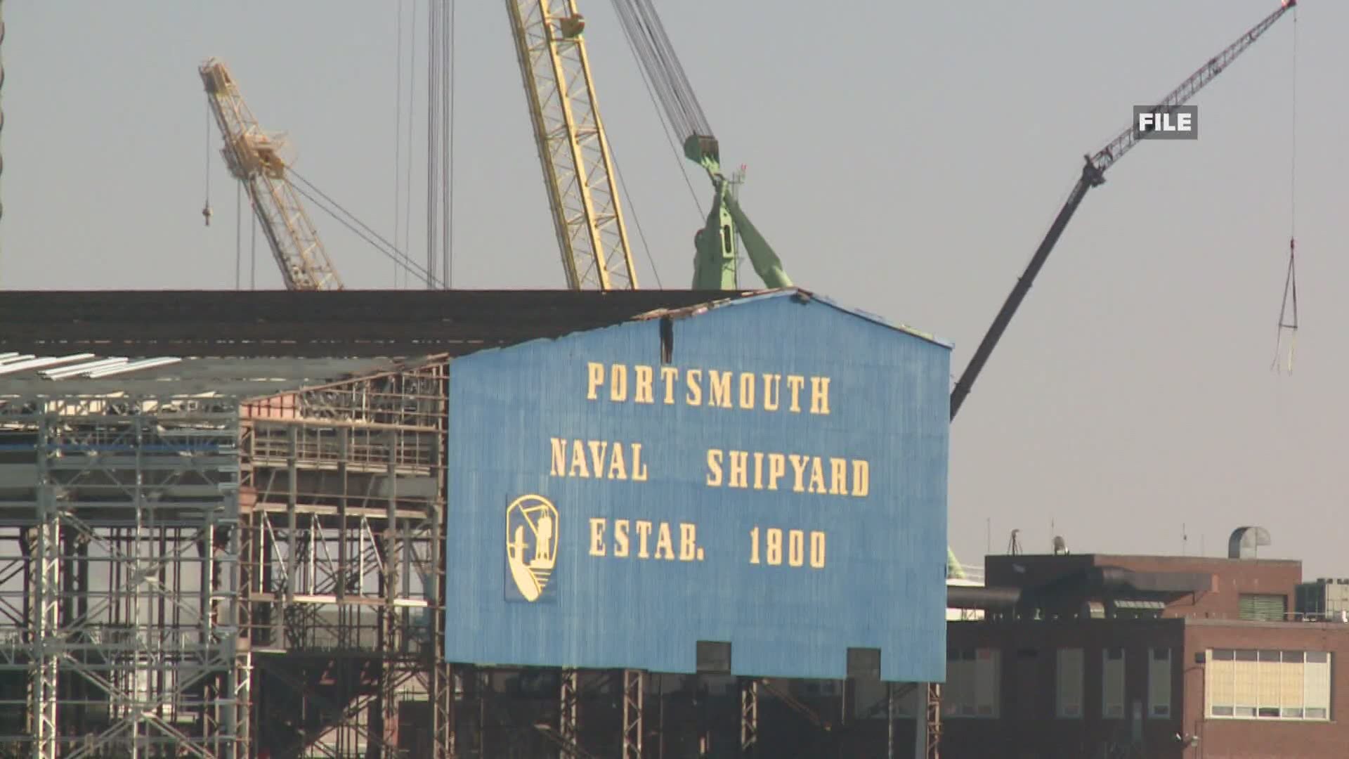 A worker at the Portsmouth Naval Shipyard in Kittery has died from complications from COVID-19.