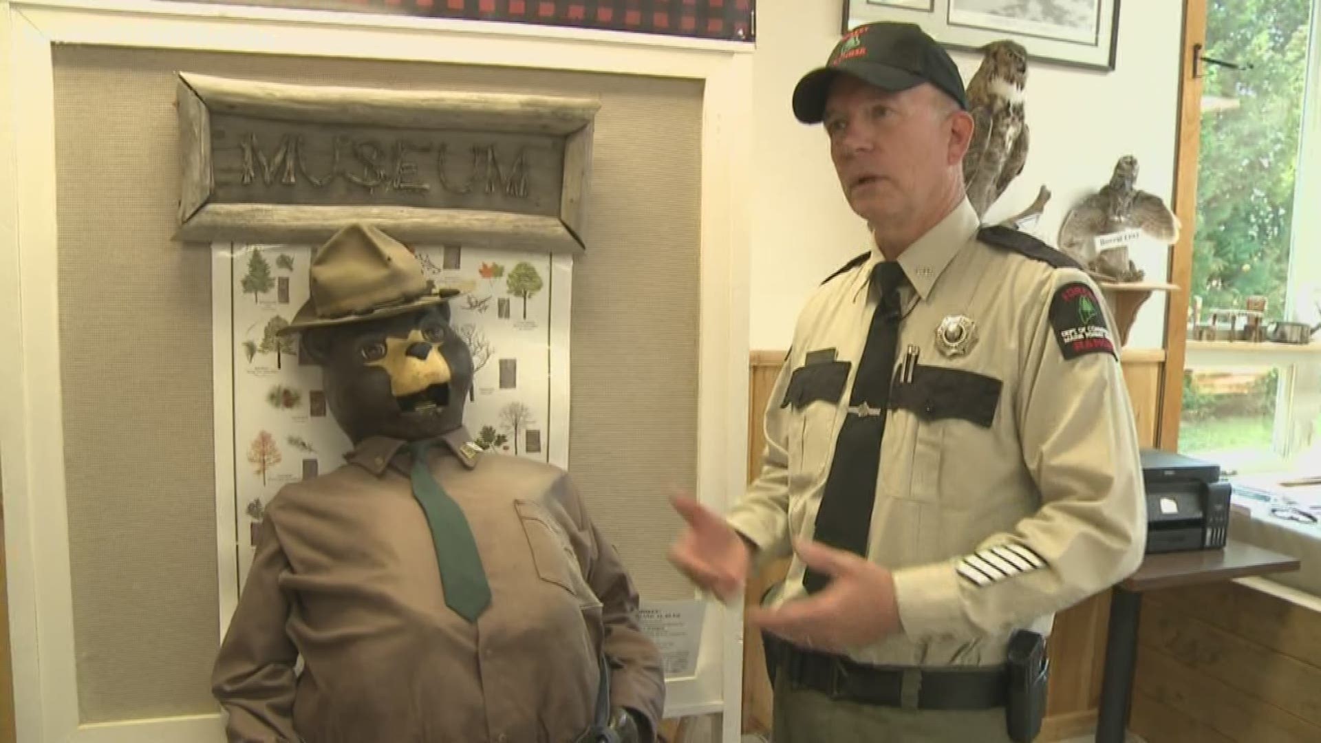 Smokey bear is 75 and still spreading the essential message that only you can prevent forest fires.