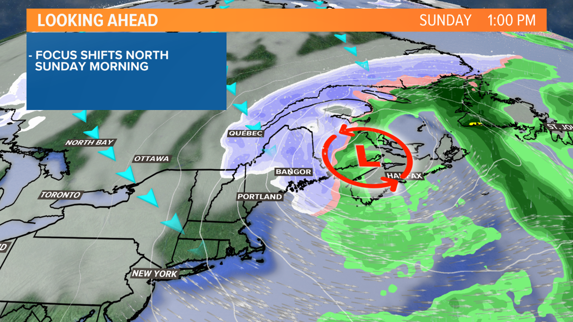 Our first big snowstorm expected this weekend in Maine ...