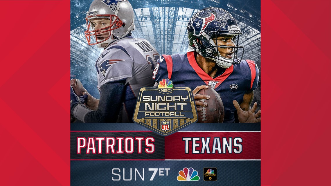 Sunday Night Football on NBC on X: These red Texans helmets 