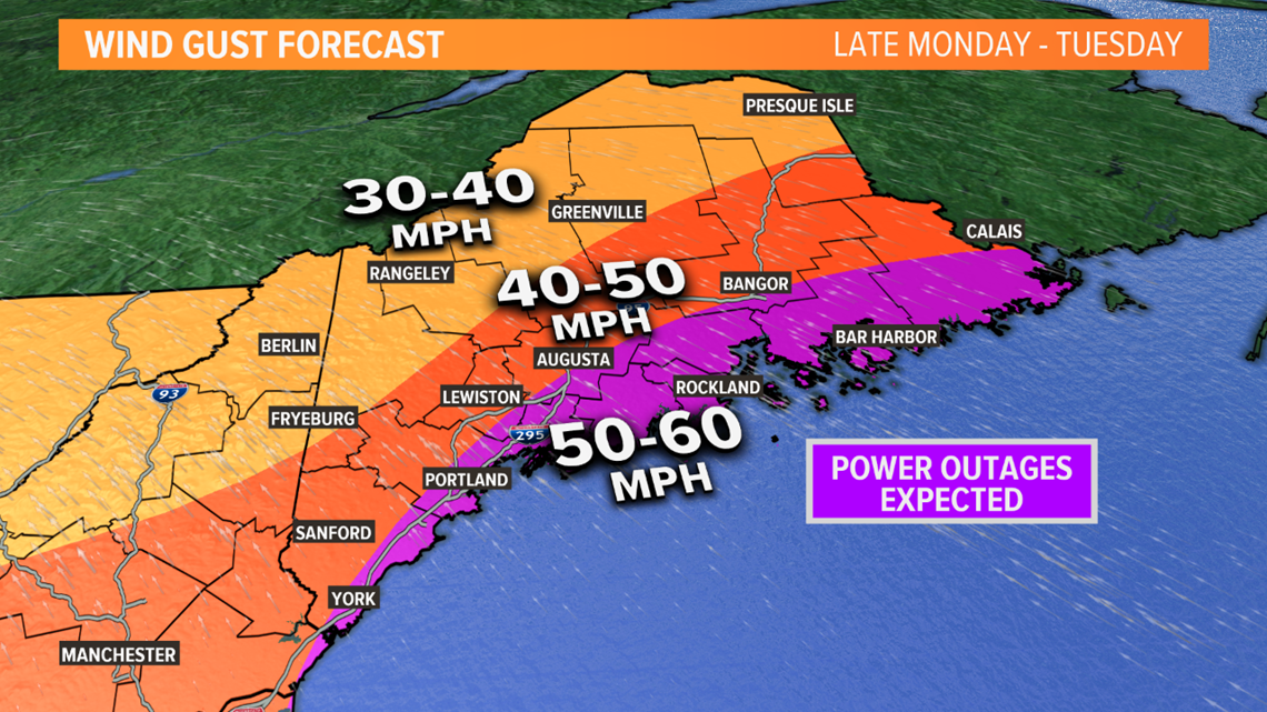 Wind, heavy rain, power outages expected from incoming storm ...
