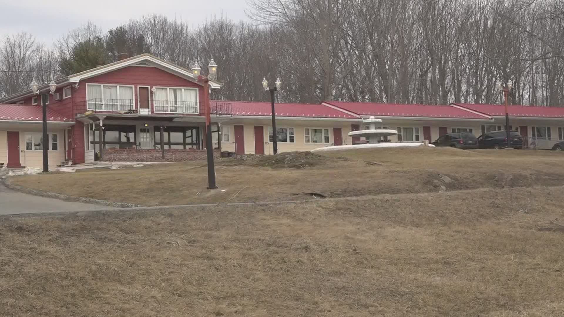 A few weeks ago Bucksport decided to shut down the Spring Fountain Motel because it did not meet safety code. The town attorney is trying to force people out.