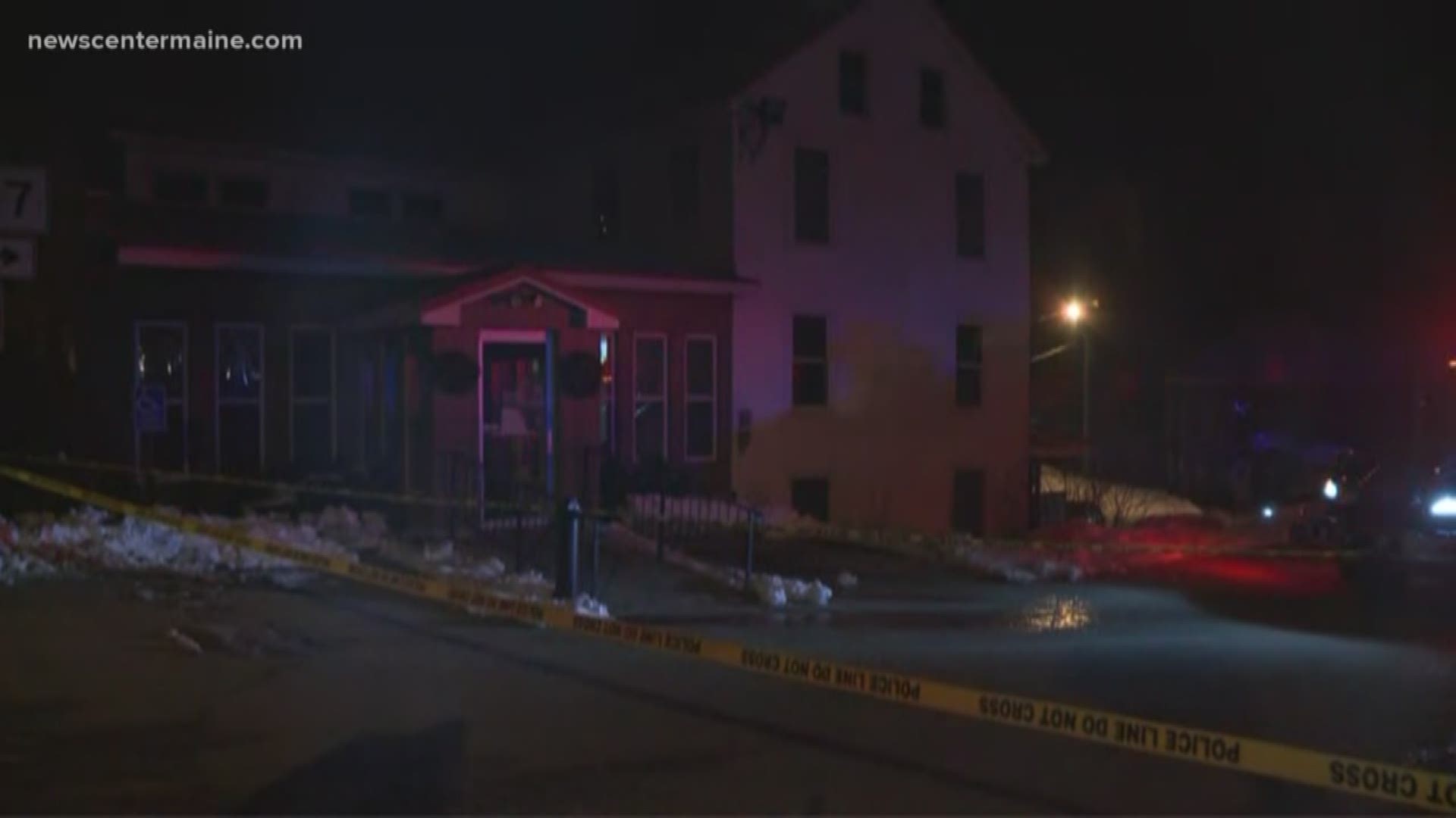 Maine State Police say two people were found dead in an apartment at Market Square on Main Street in South Paris Tuesday evening.