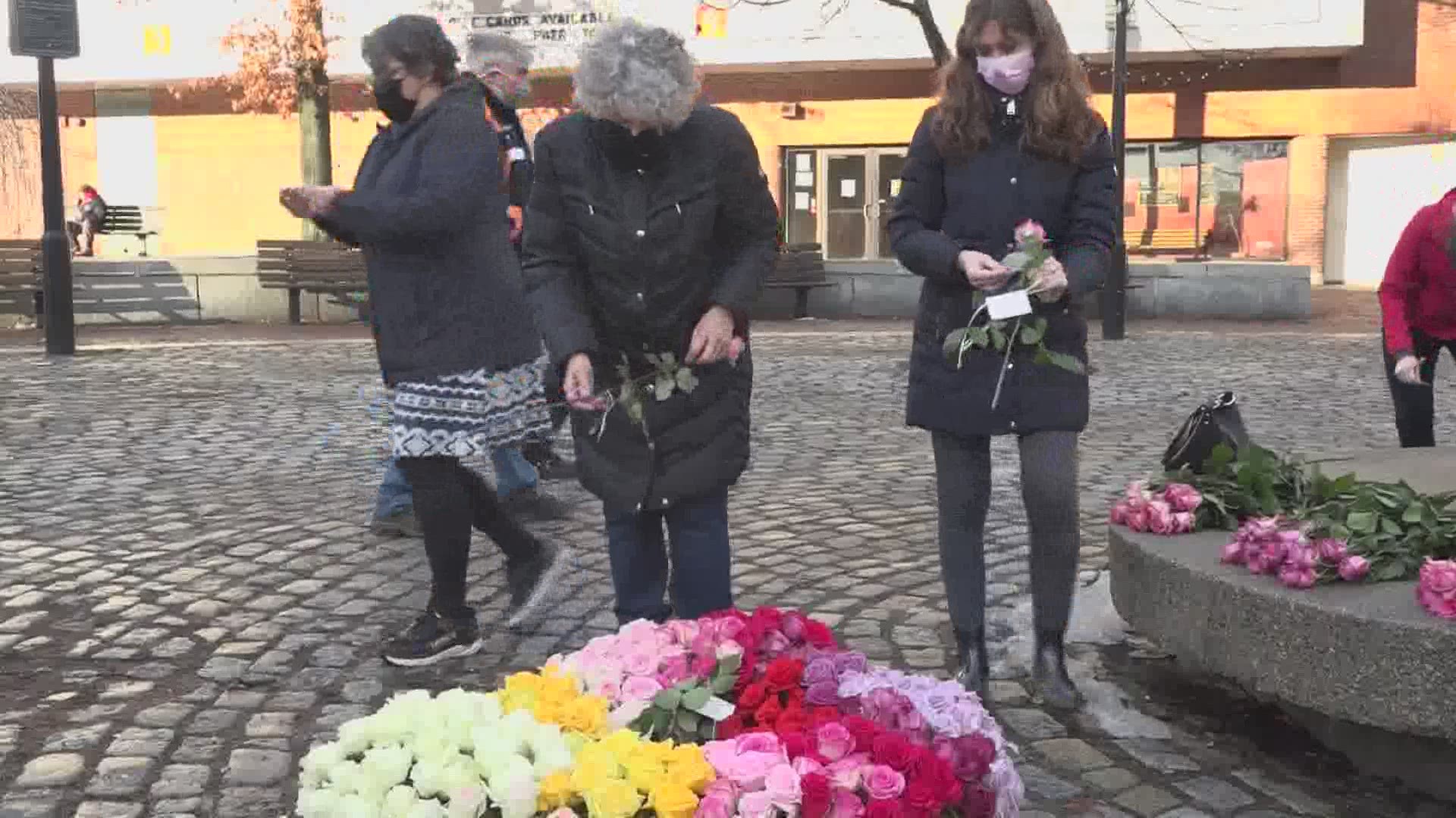 'Floral Heart Project' brings National Day of Mourning to Maine