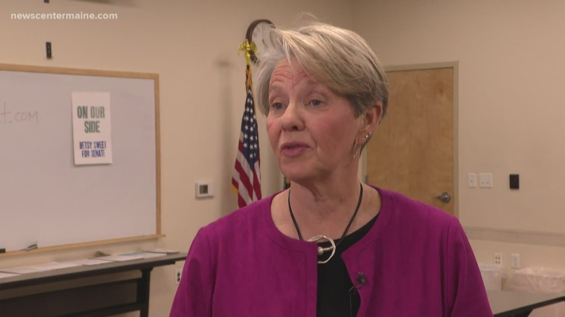 Maine U.S. Senate Candidate Betsy Sweet announced her endorsement of Bernie Sanders for President.