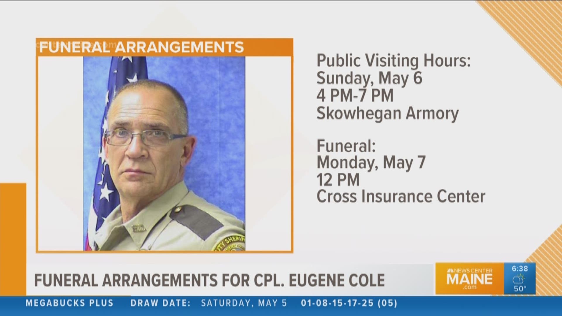 Visiting and funeral info for Cpl Cole