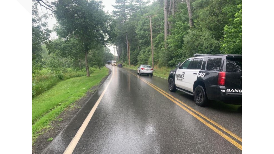 Car Accident Bangor Maine Today - Driver Crashes In Bangor After High