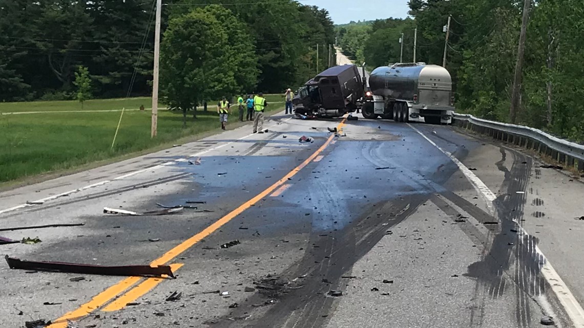 Mother and son injured in car crash in Vassalboro, Maine