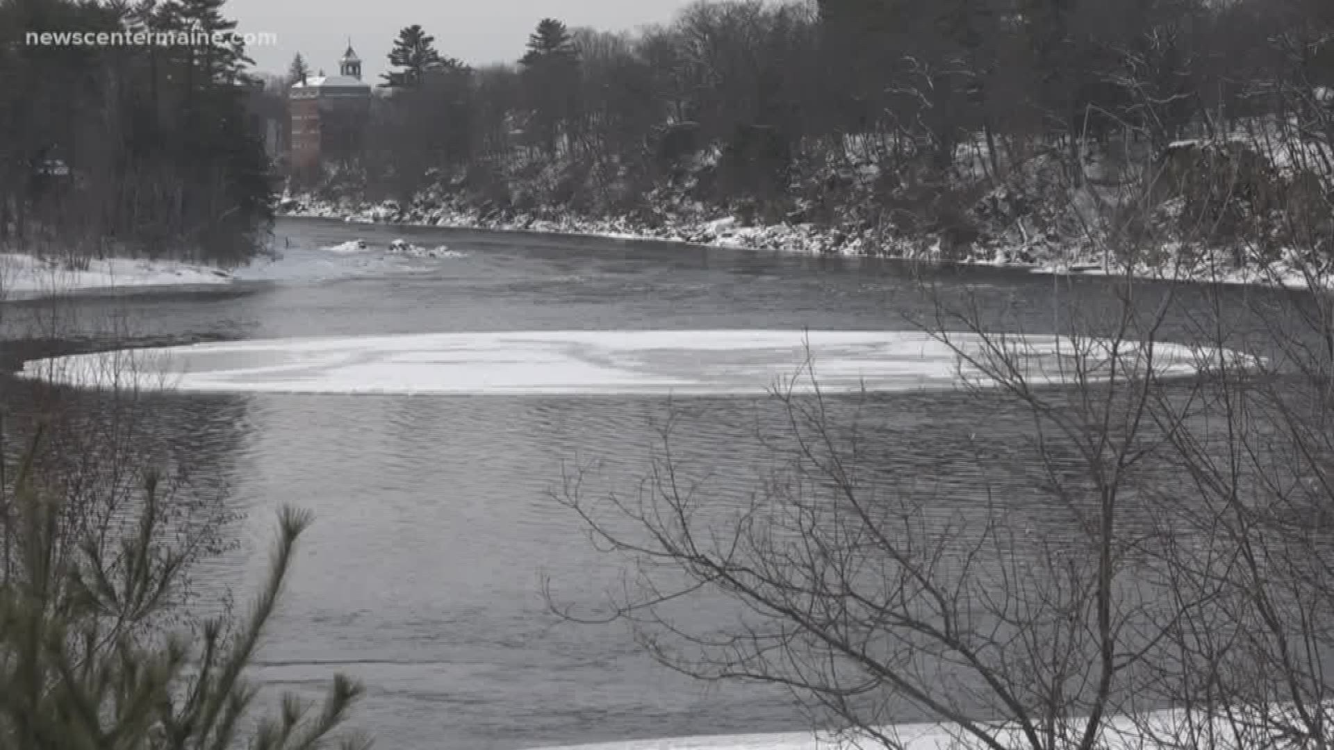 A year after the ice disk in Westbrook captured the world's interest, another disk formed on the Kennebec River in Skowhegan to somewhat less fanfare in Jan. 2020.