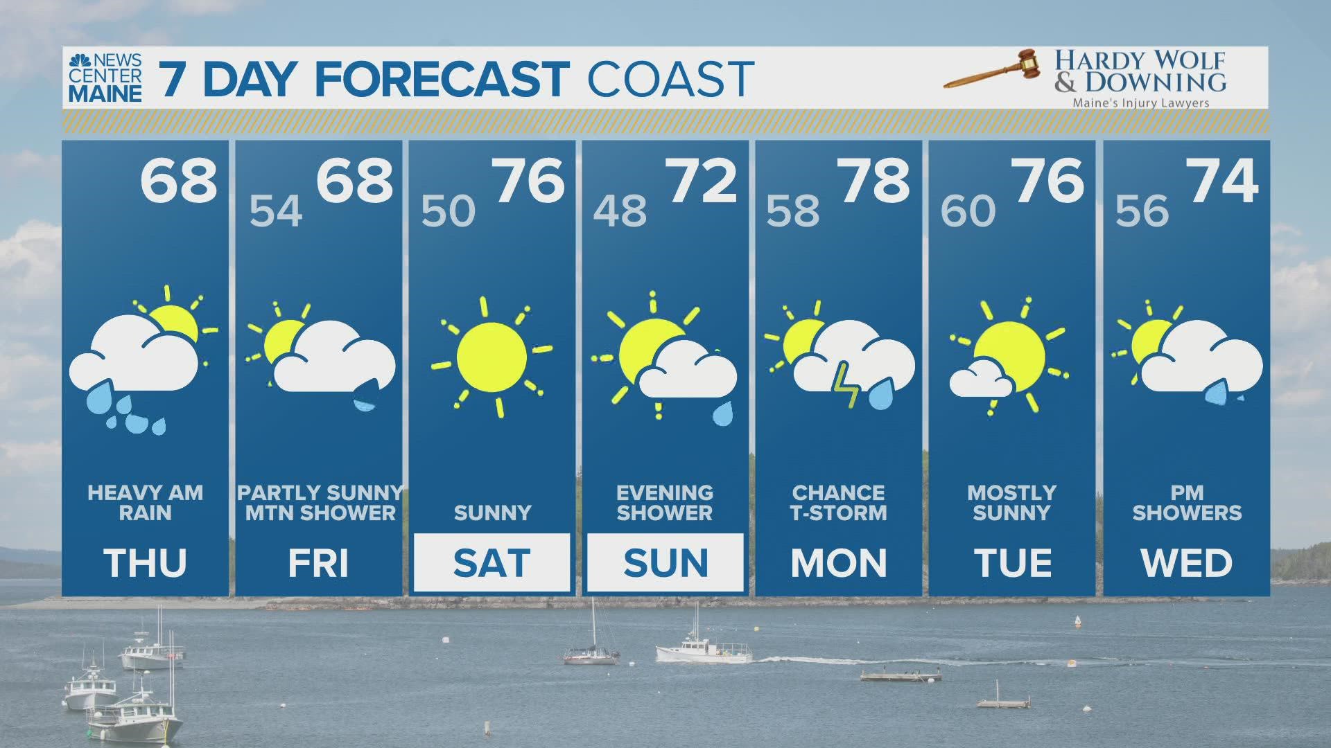 Ida S Remnants Bring Rain Flood Watches To Southern Maine Newscentermaine Com