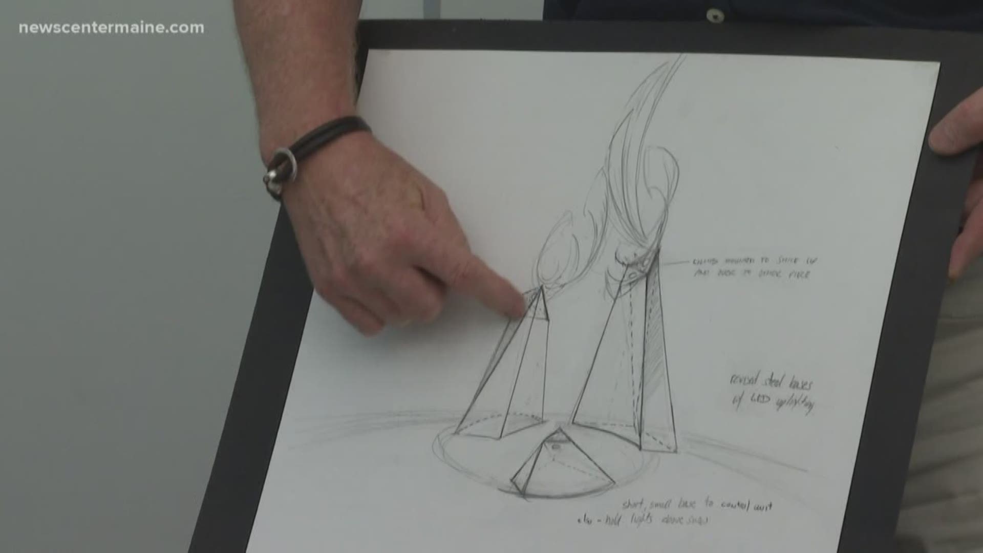 Mark Pettegrow's art will adorn a future roundabout that will be built in 2020 in Portland.