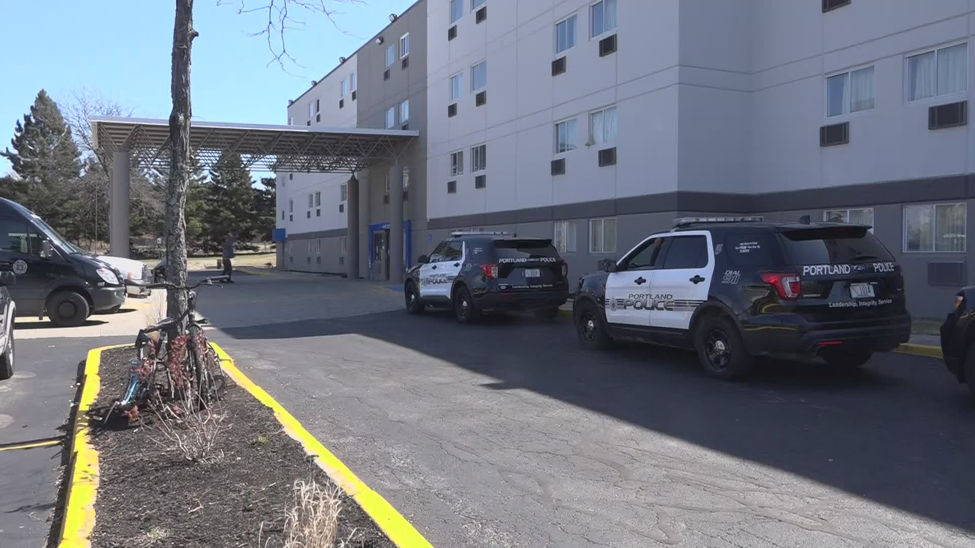 Police are investigating a death at Motel 6 in Portland