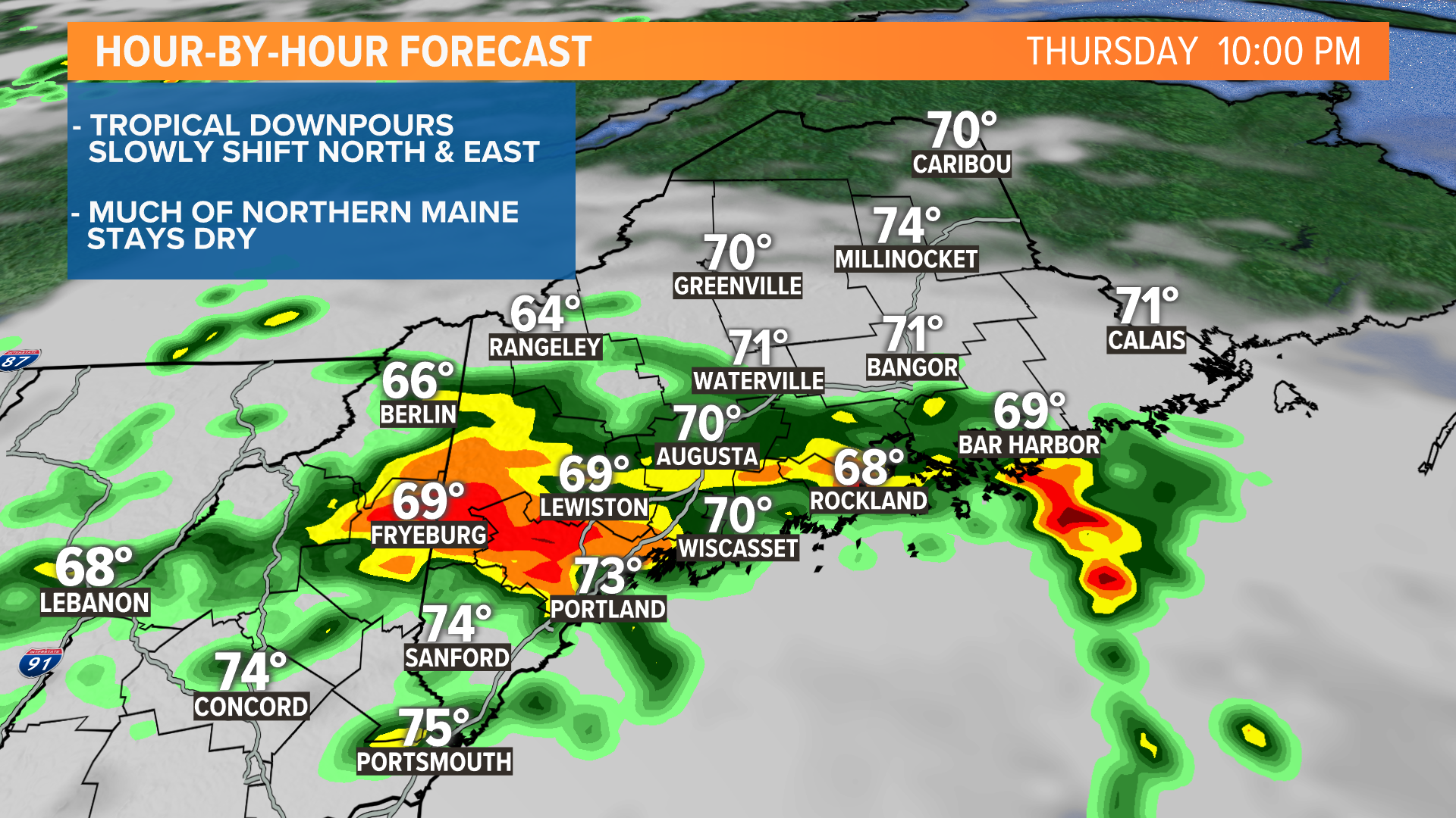 Tropical threats on the way for Bangor, Portland, Downeast Maine ...