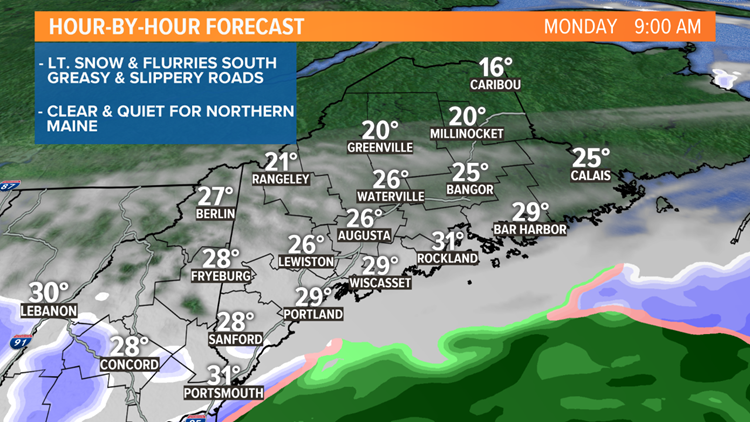 Two day weather storm brings heavy snow to Maine | newscentermaine.com