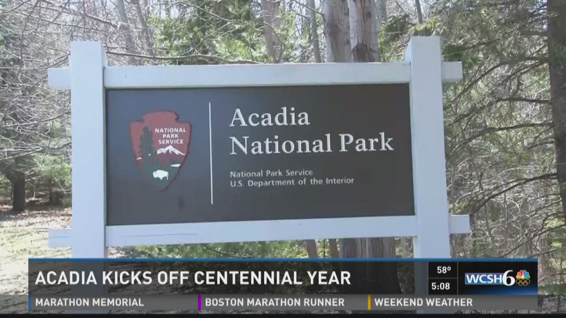 Acadia National Park opened Friday.