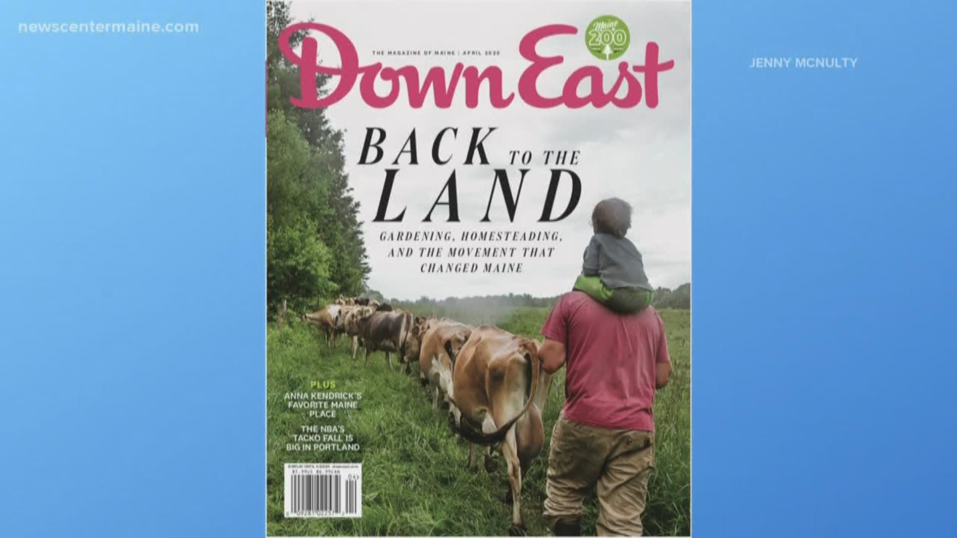“Down East” magazine looks at the back to the land movement.