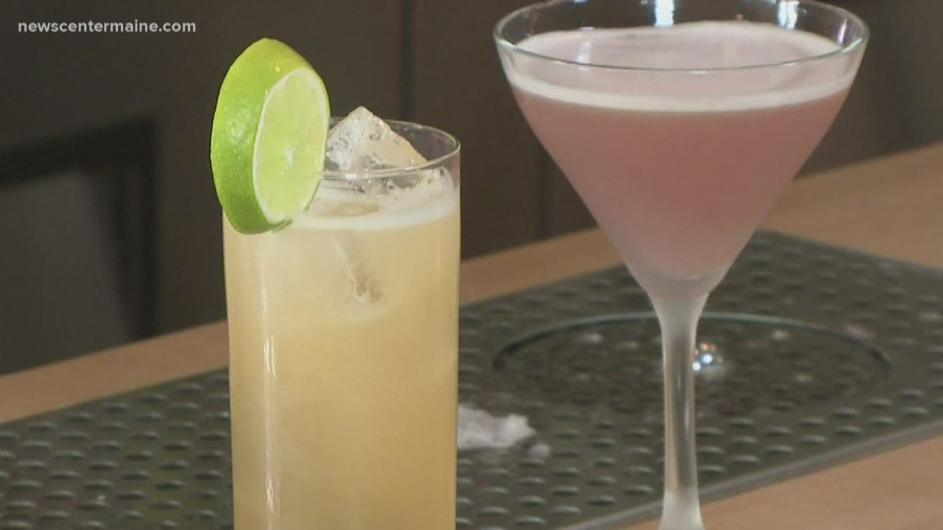 Andrew Volk from Hunt & Alpine, and Little Giant, demonstrates how to make these two Valentine's themed cocktails.