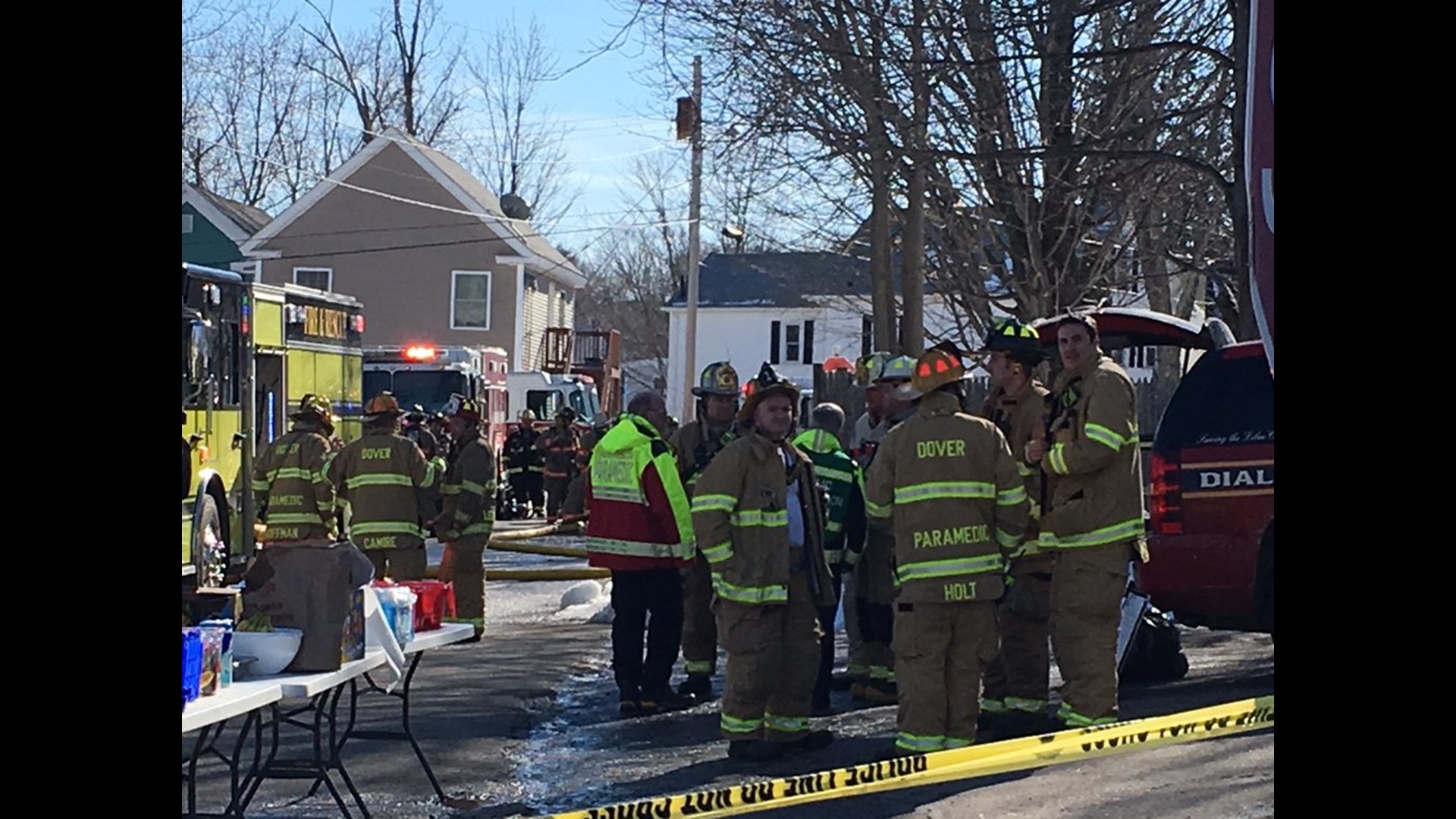1 firefighter killed, 4 others injured in Berwick fire