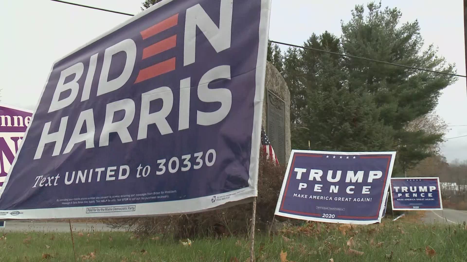 Maine's senate race has gained national attention for a while, but the electoral votes may take the spotlight in the battle for president.