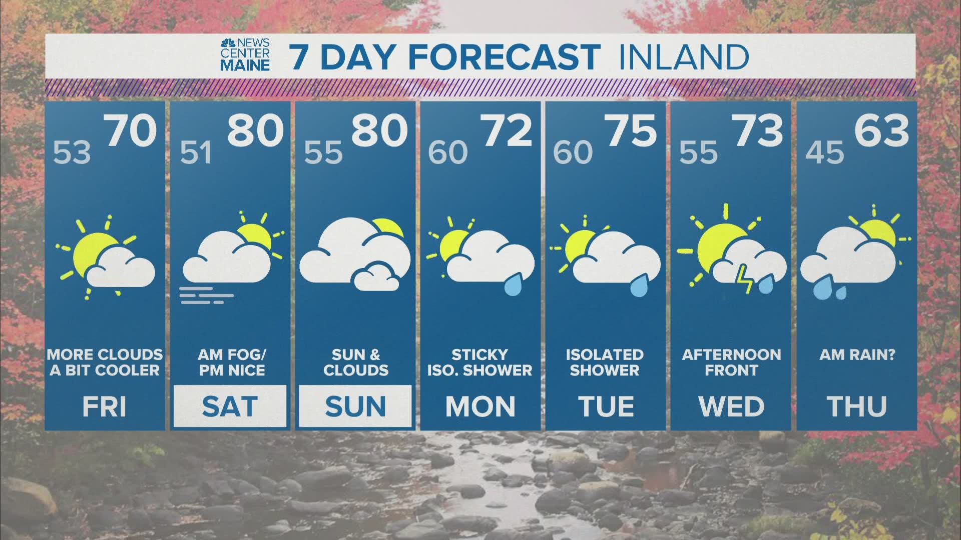 NEWS CENTER Maine Weather Video Forecast