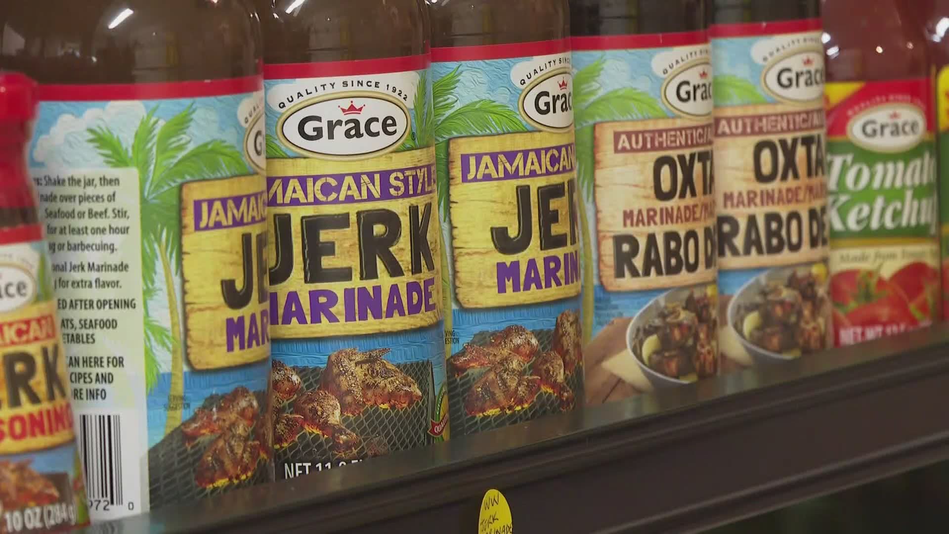 The store is run by Peter Ebanks and his wife Keleen Watson, both of whom grew up in Jamaica and were missing some of their favorite authentic flavors.