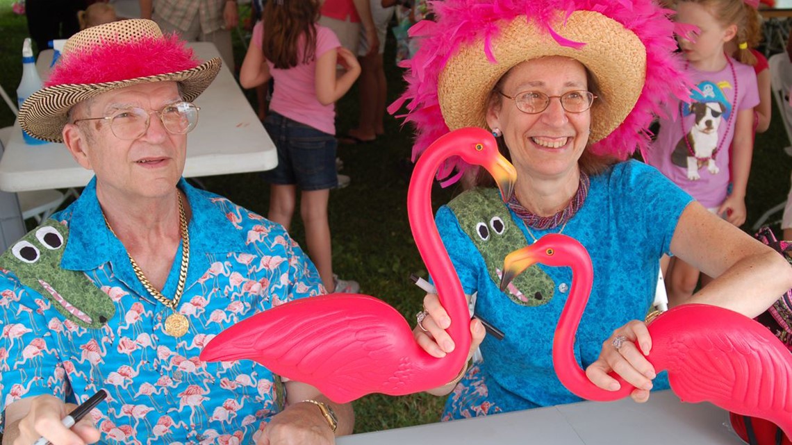 Southwest Harbor gets ready for flamingo invasion