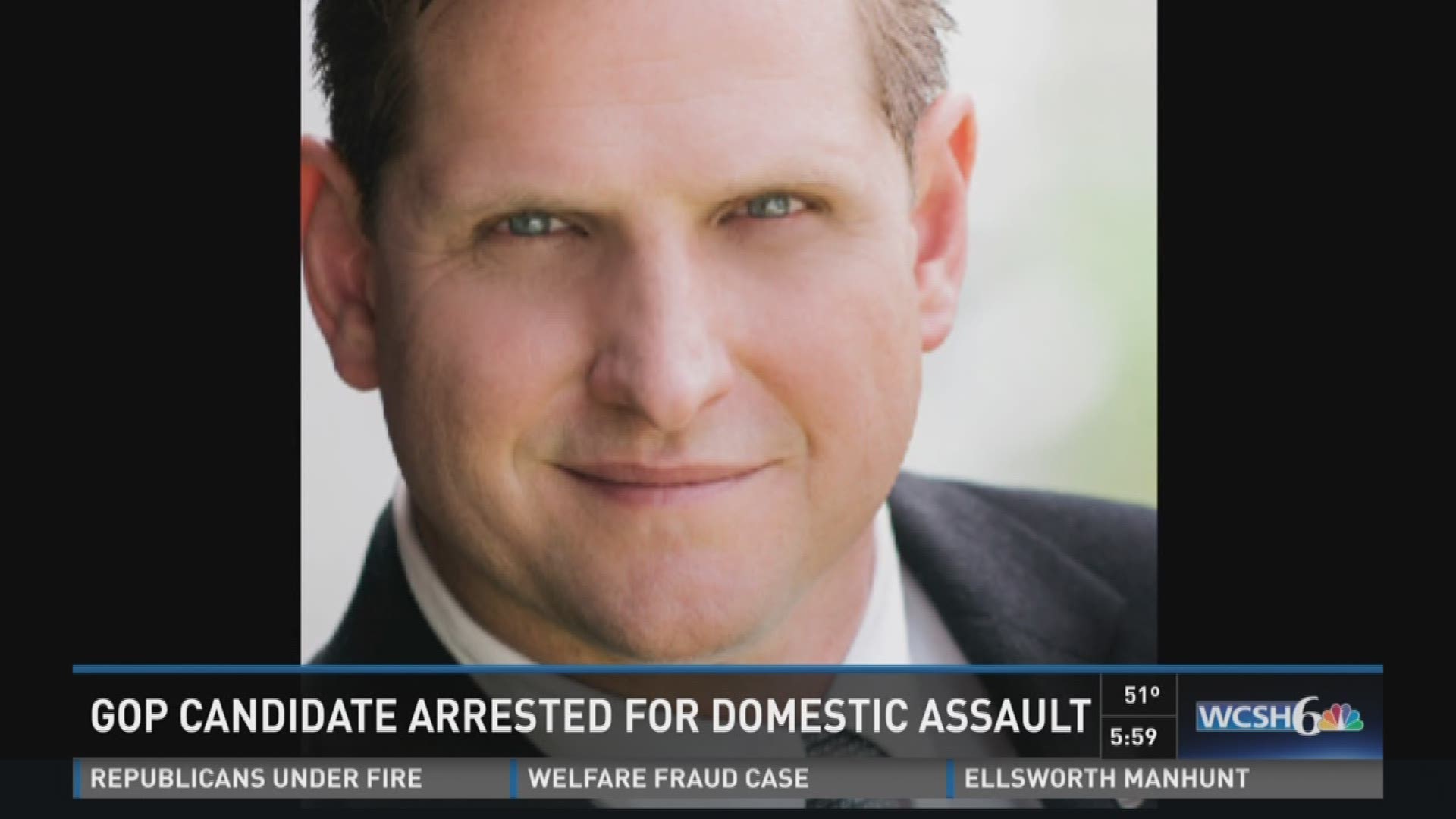 GOP candidate arrested for domestic assault