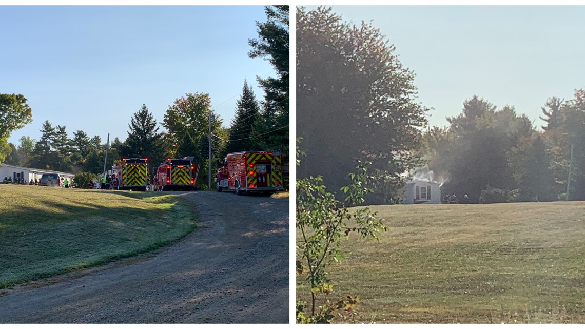 House fire prompts response from 7 Maine fire departments