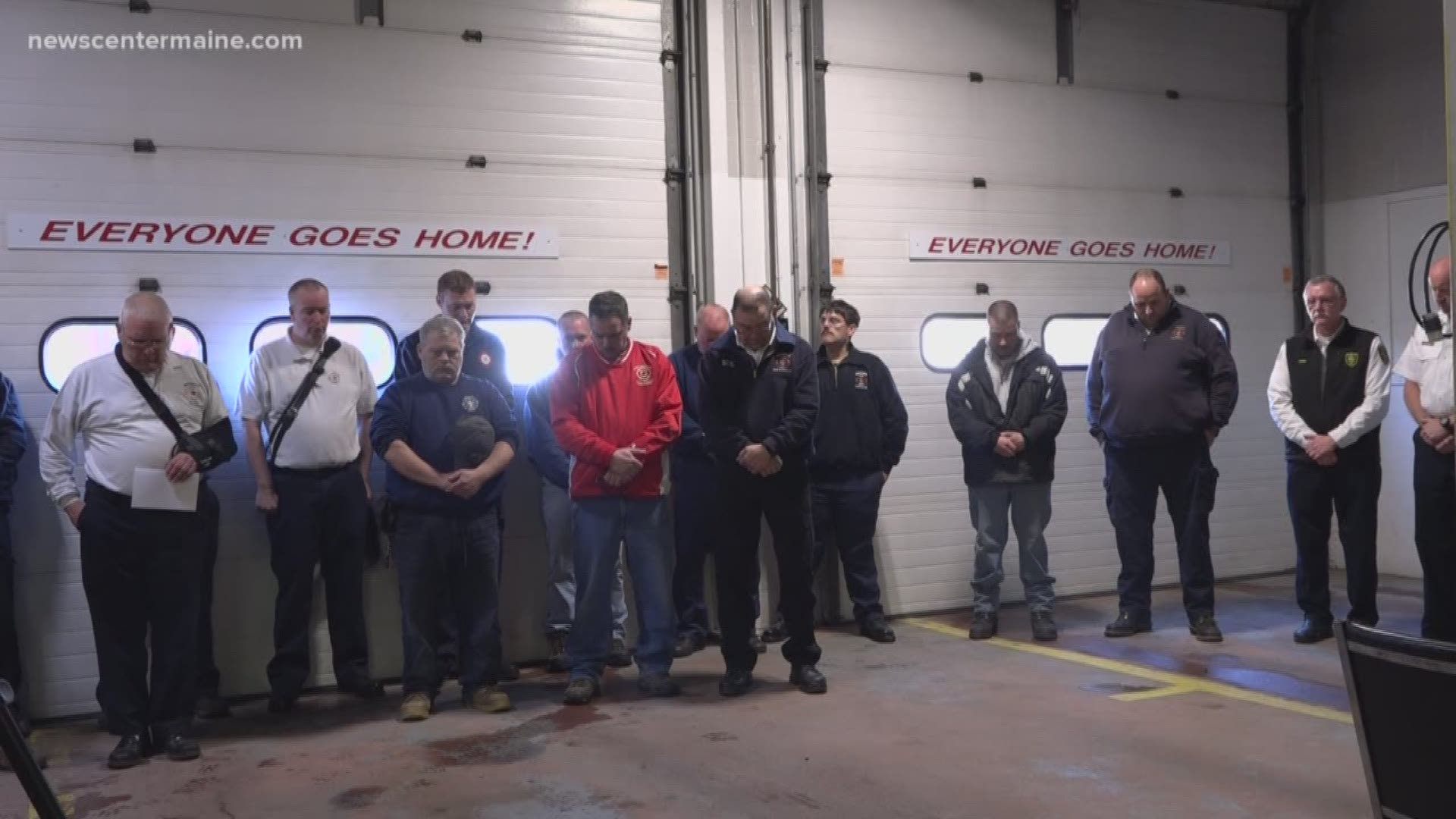 The Berwick Fire Department remembered Capt. Joel Barnes one week after he died in action.