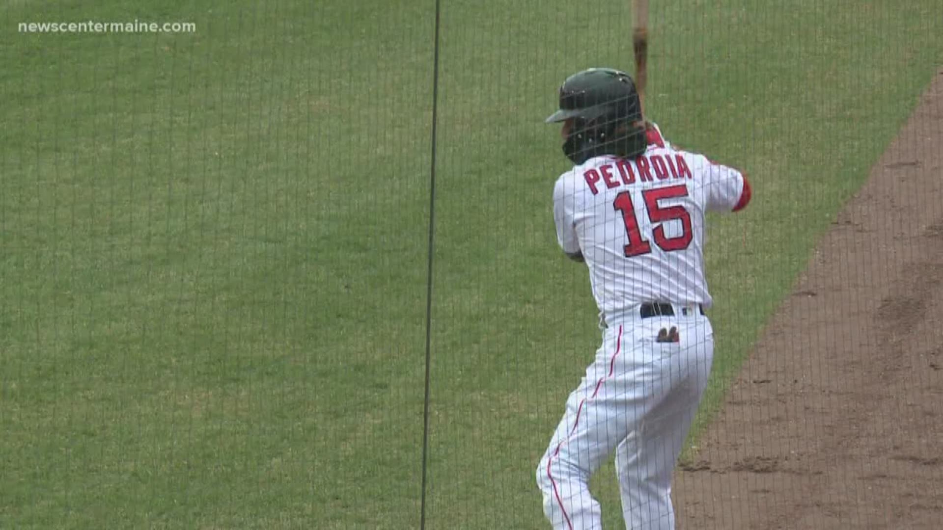 Boston Red Sox's Justin Pedroia played at Hadlock Field in Portland on a rehab assignment Thursday.