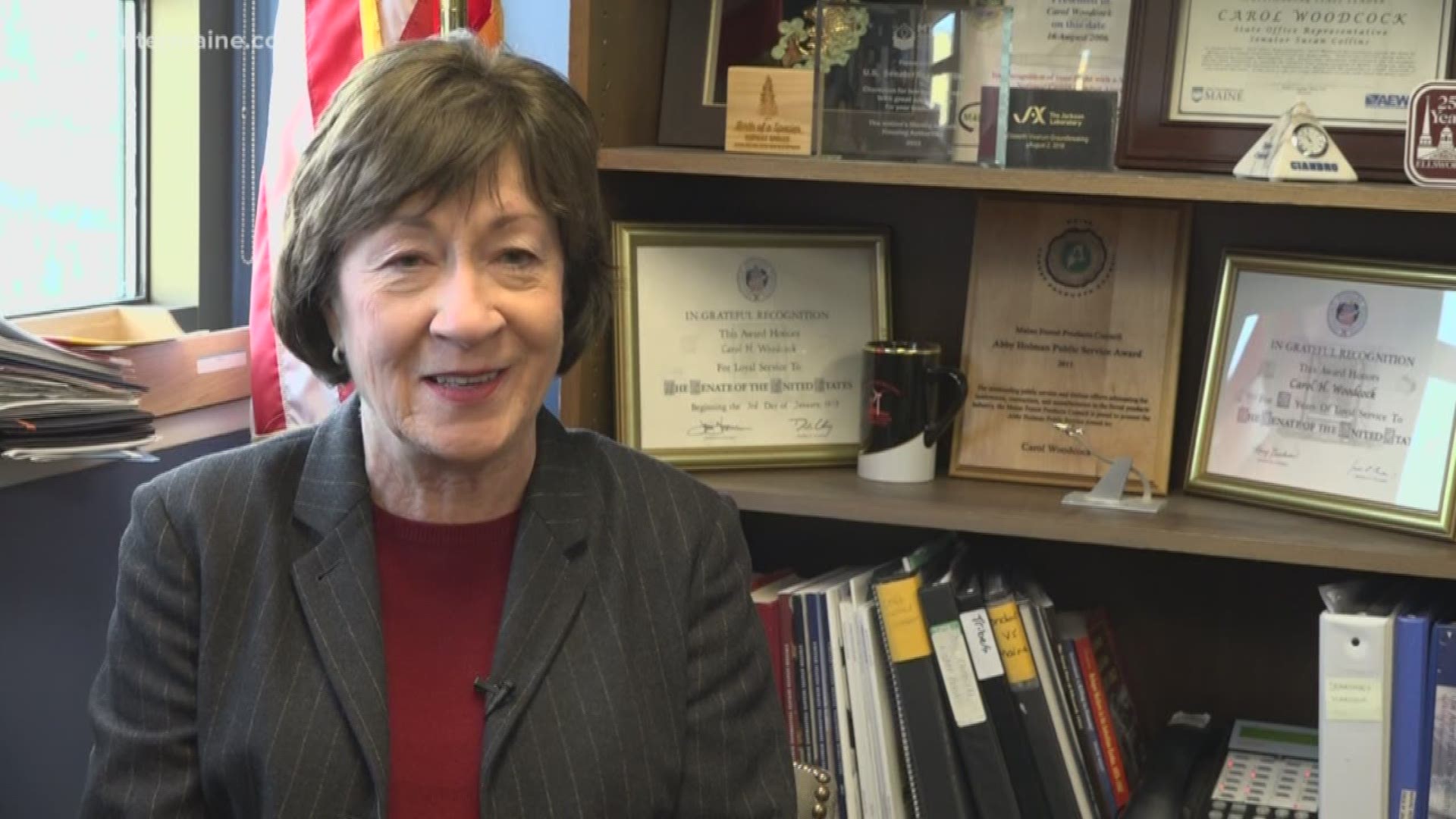 Collins calls government shutdown unfortunate, unnecessary