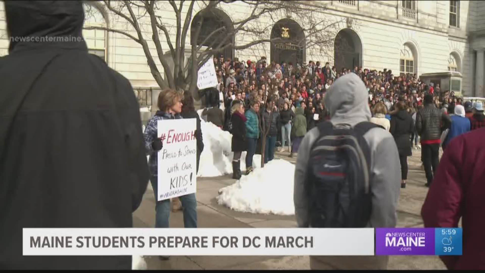 Students ready to put their voice out in DC