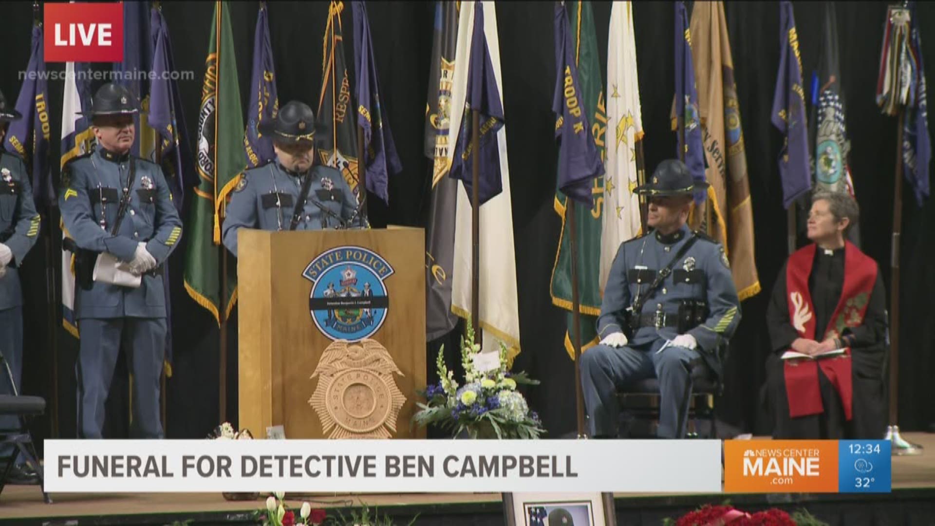 Detective Campbell service: Maine State Police Lt. Sean Hashey's remarks