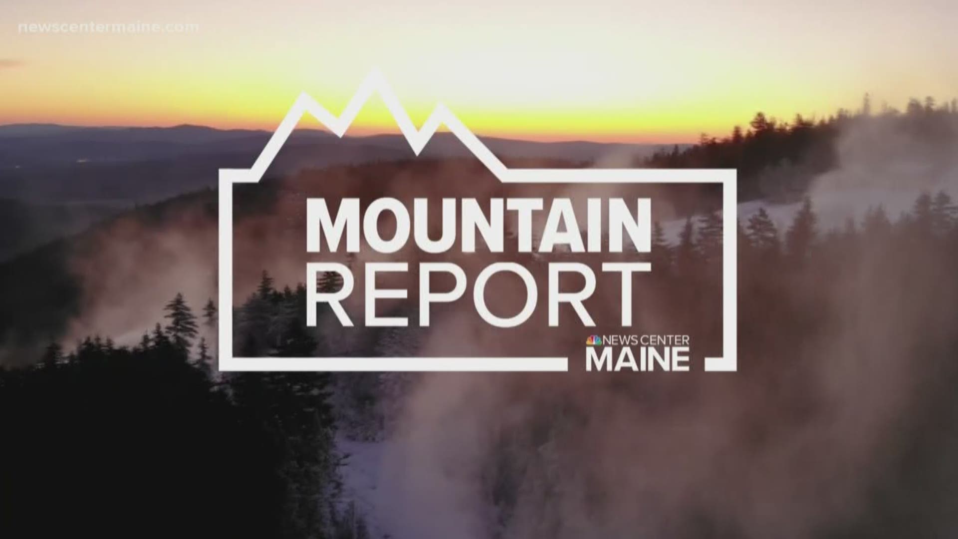 NEWS CENTER Maine's Weekend Mountain Report with Mallory Brooke.
