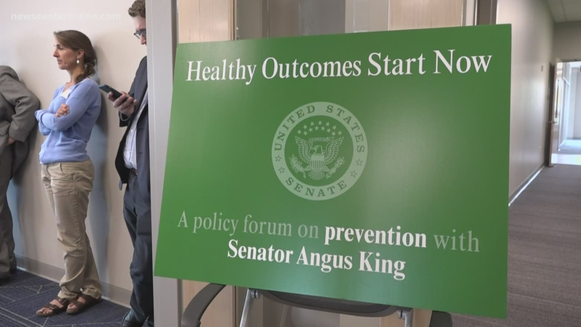 Senator Angus King says he wants to change that.
Today he hosted a panel with healthcare professionals from around Maine and across the country.
