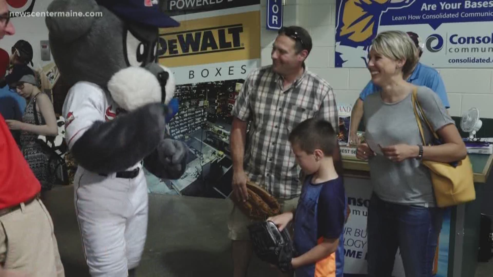 The Portland Sea Dogs gave their lucky 10-millionth fan a big prize at the home game on Monday, August 19.
