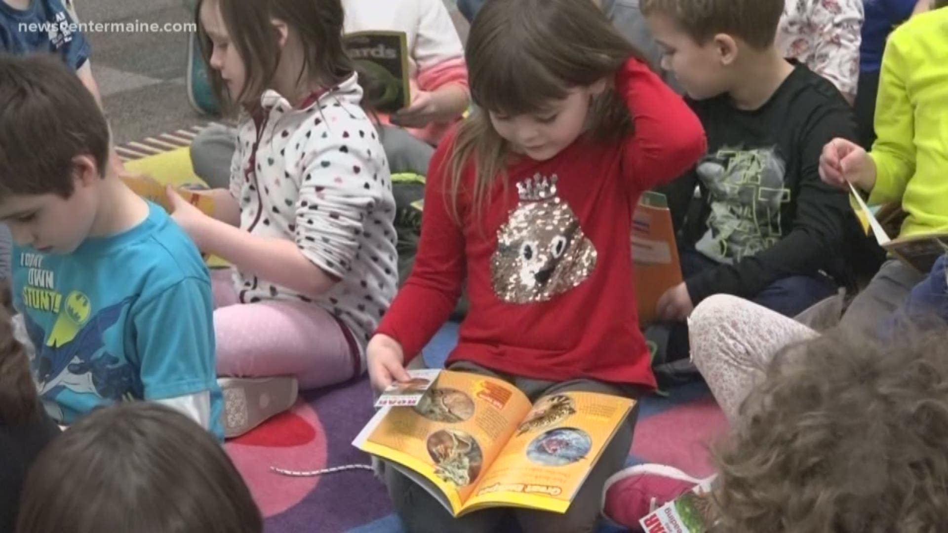 Every first-grade student in the state will be getting a book from the Maine Education Association.