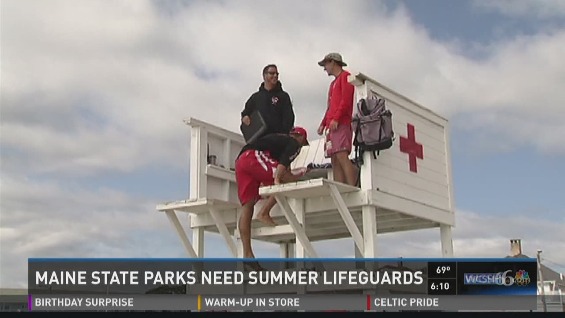 Maine state parks need summer lifeguards
