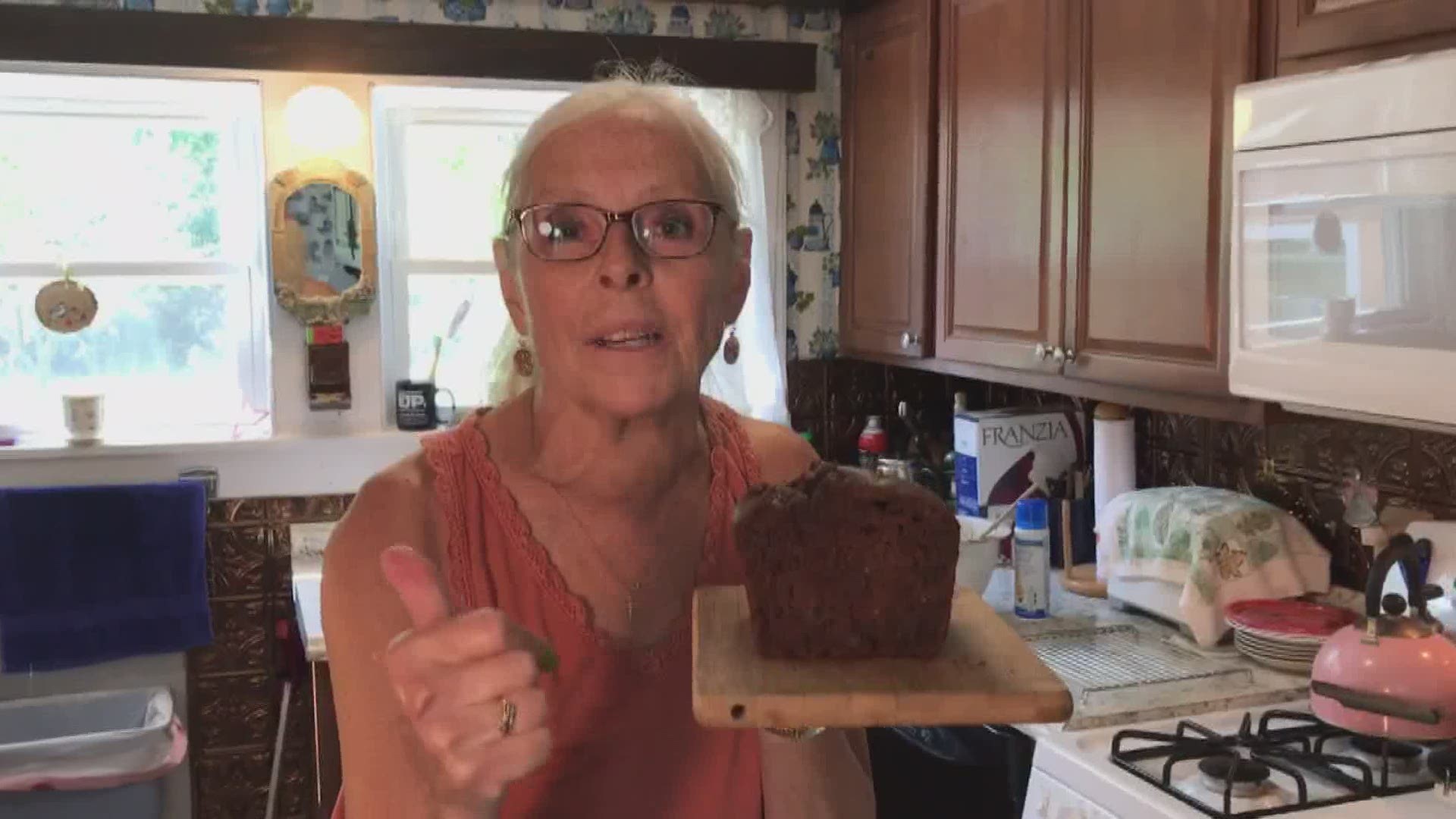 Viewer Chef Pat Titus shares her sweet recipe for Double Chocolate Zucchini Bread