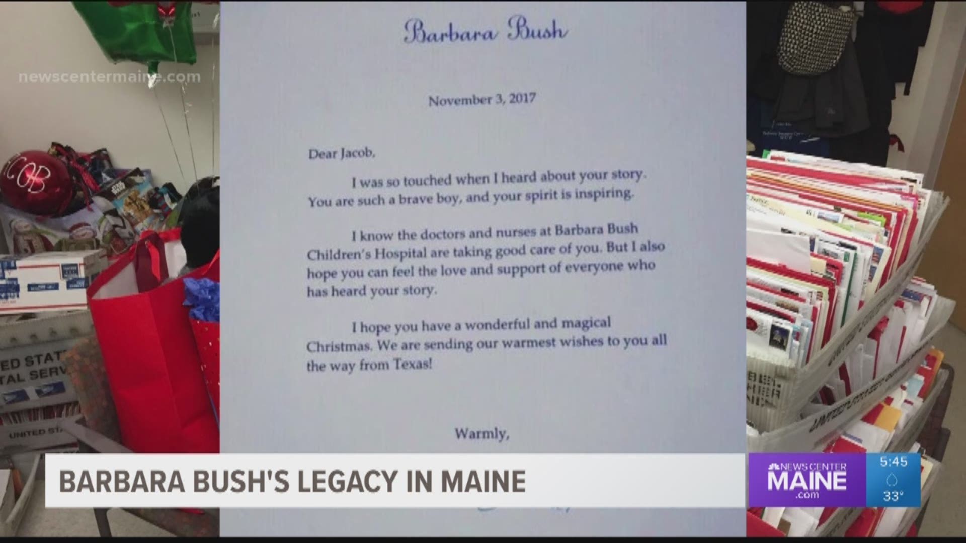 One family's special bond with Barbara Bush