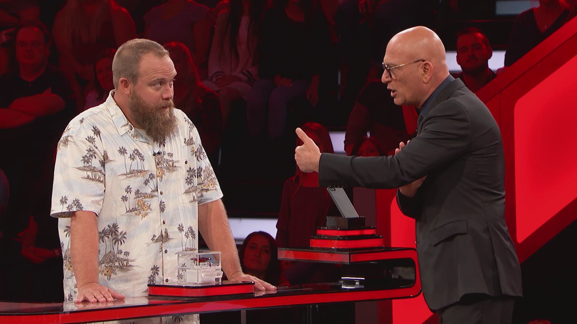 David Leeman of Bucksport said he loved getting to appear on Deal or No Deal but having to shave the beard he has been working on for 19 years was real hard...even for $10,000.