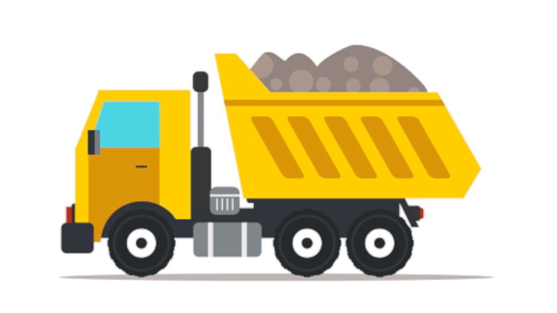 Maine police in Gorham look for dump truck that spilled rocks